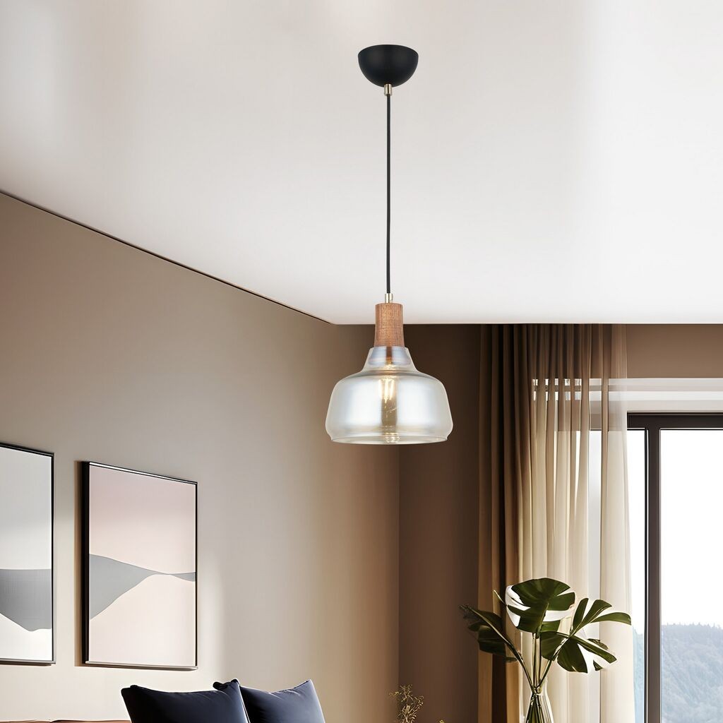 Opviq Luster Ace-52-01, O20, 14cm, IP20 Crno-smeđi