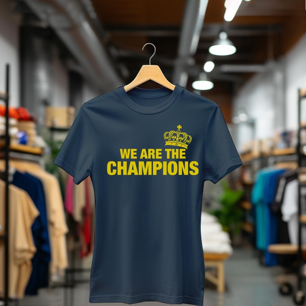 Camiseta Majica sa štampanim printom Cam 822, Ženska, Teget