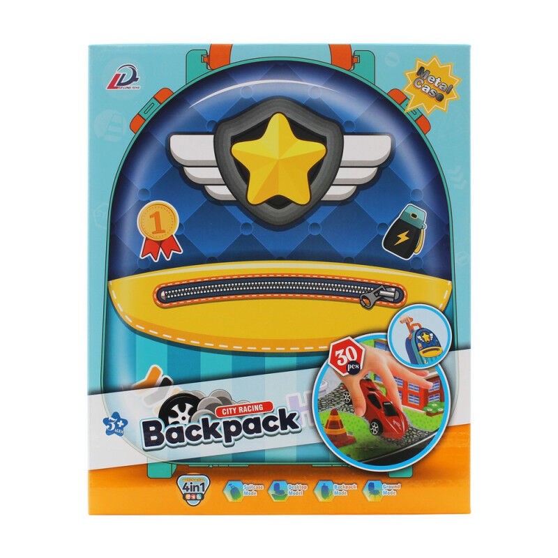 Igračka 4u1 ranac komplet parking