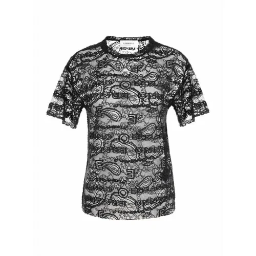 Ermanno Firenze Ženska majica D39ETTS08PIL-MF099, Crna