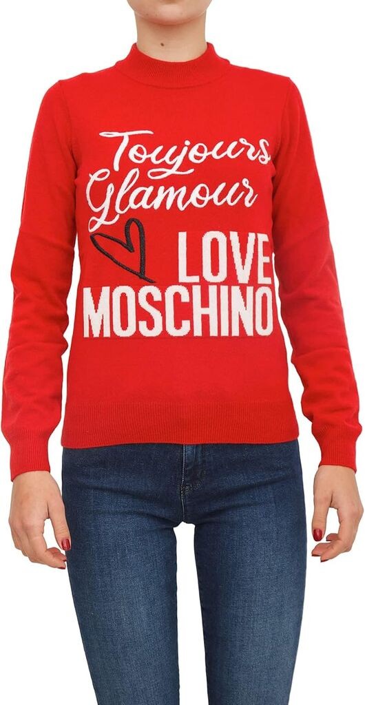 Love Moschino Ženski džemper WS57R11X1434-O93, Crveni