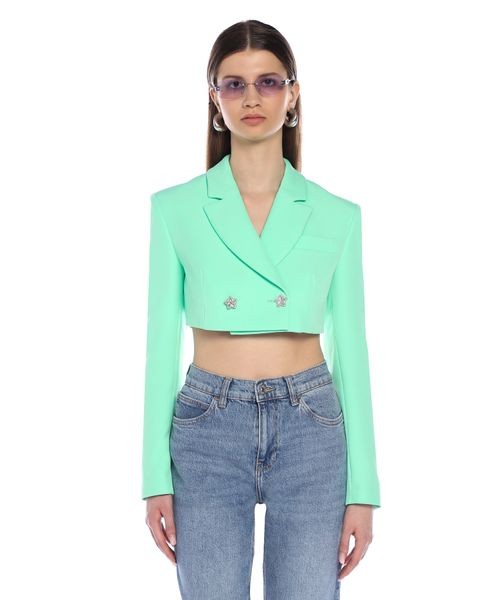 Chiara Ferragni Ženski sako 73CBQ701N0103-104, Zeleni