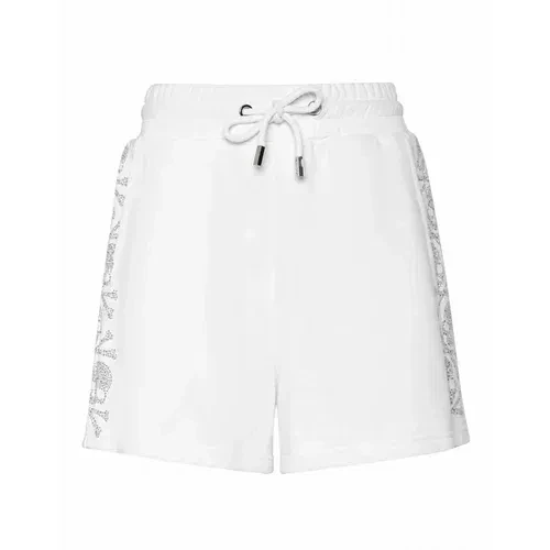 Philipp Plein Ženski šorc SABCWJT1534PJO002N-01, Beli