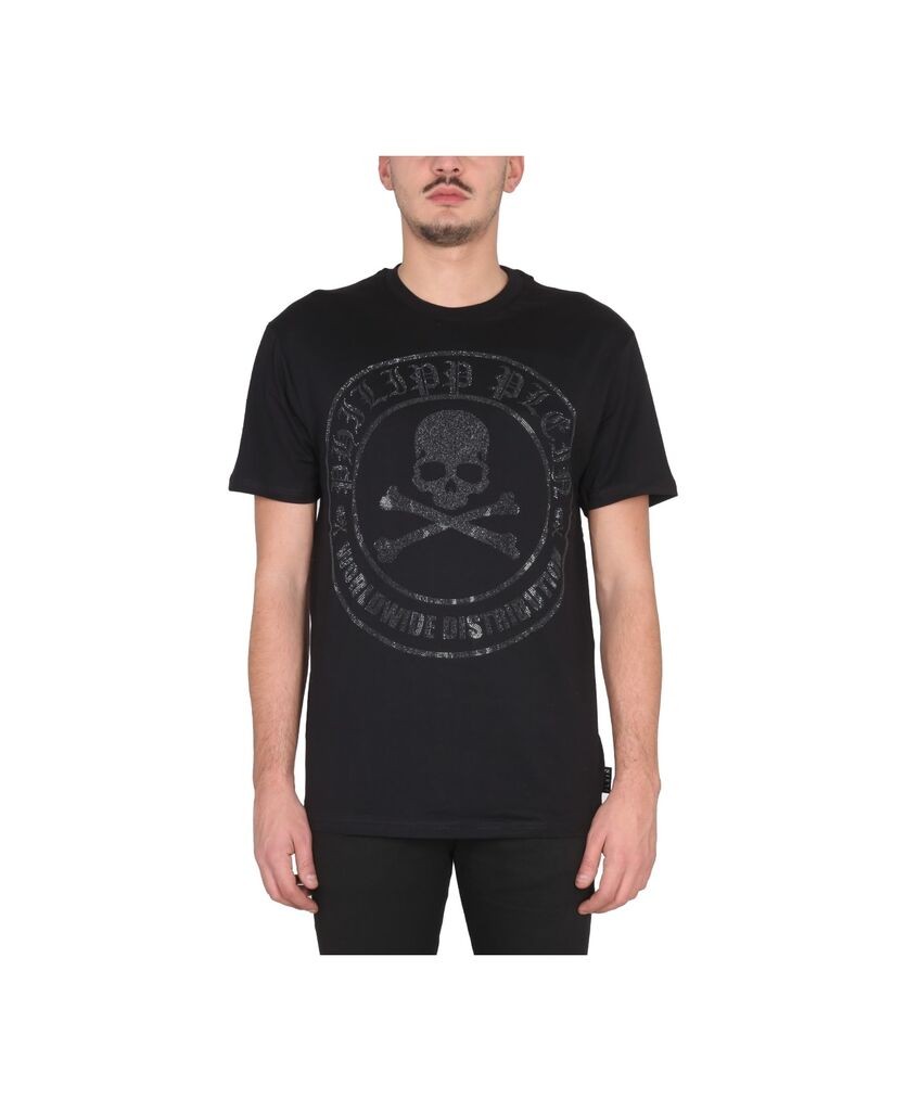 Philipp Plein Muška majica AABCMTK5632PJY002N-0202, Crna