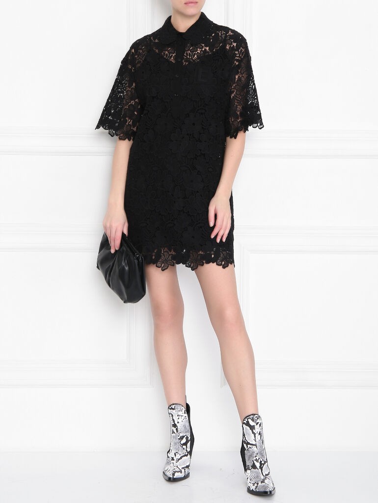 Ermanno Firenze Ženska haljina D38ETAB42MAC-MF099, Crna