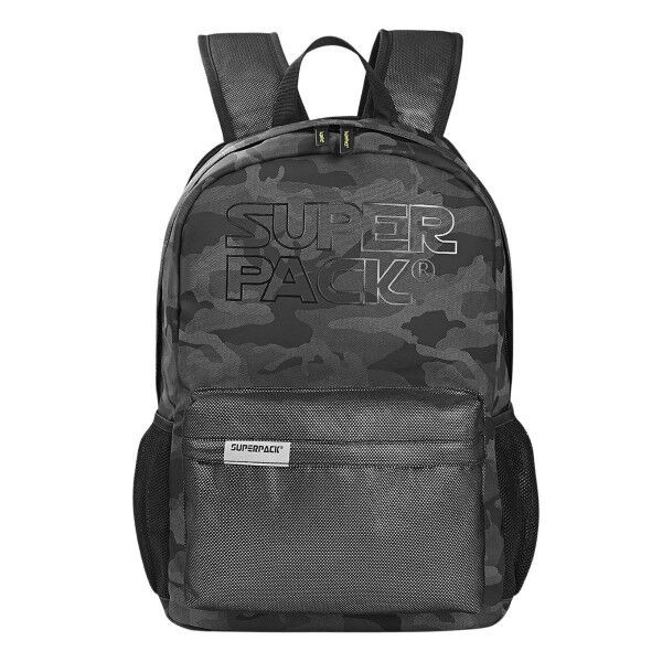 S-cool Školski ranac Super Pack, 43x30x14cm, Crni