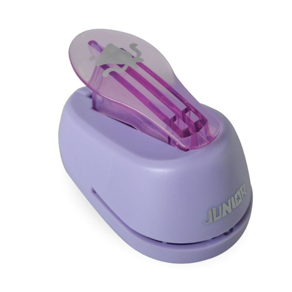 Junior Bušač za papir Zvono,  Dekorativni, Ljubičasti