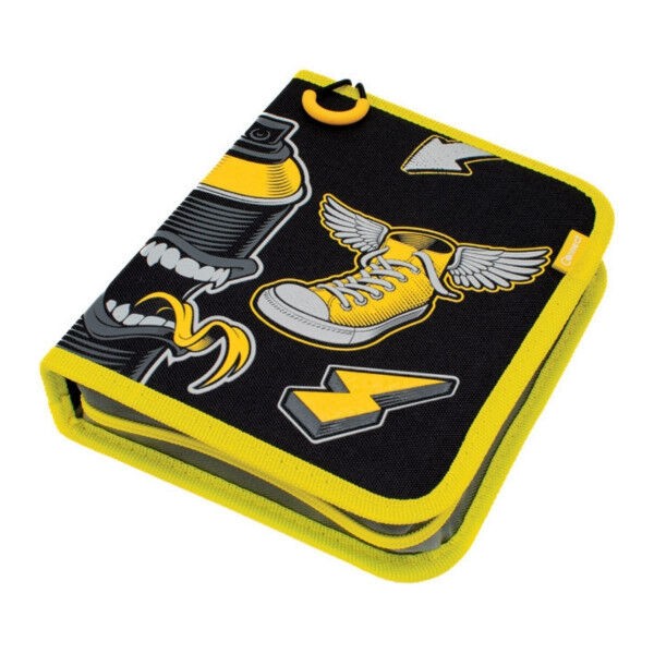 Connect Puna pernica za dečake Urban 1B, Crno - žuta