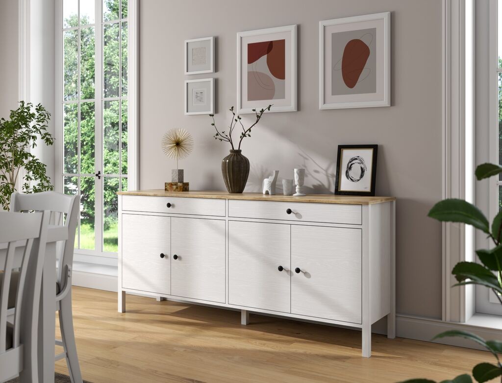 Hanah Home Konzolni sto FRN-20010, 180x82x44 cm, Beli