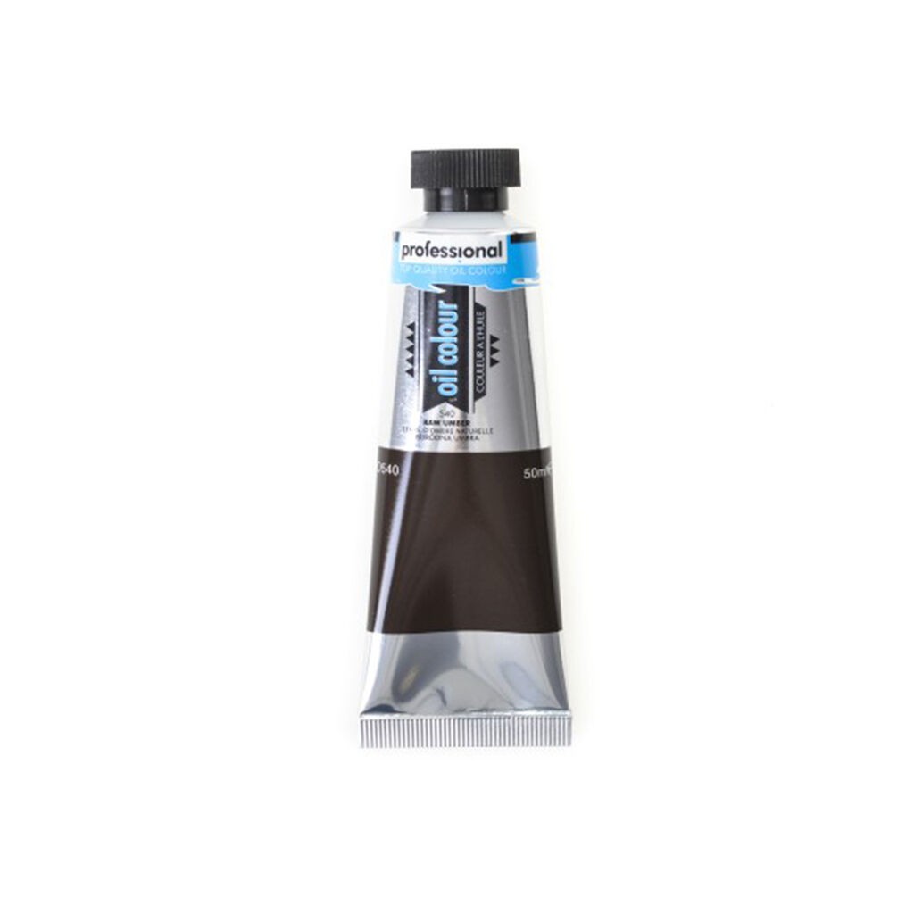 Professional Uljana boja raw umber, 50ml