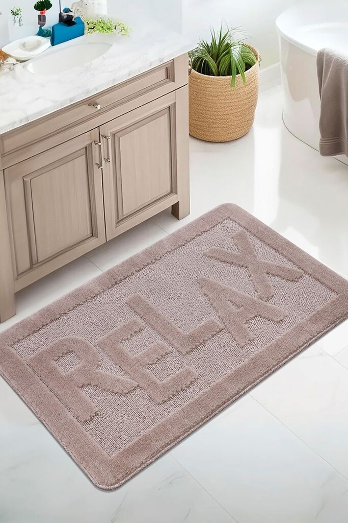 L'essentiel Maison Prostirka za kupatilo Relax, 60x100 cm, Braon