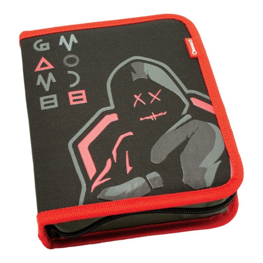 Connect Puna pernica za dečake Gaming 1A, Crno - crvena