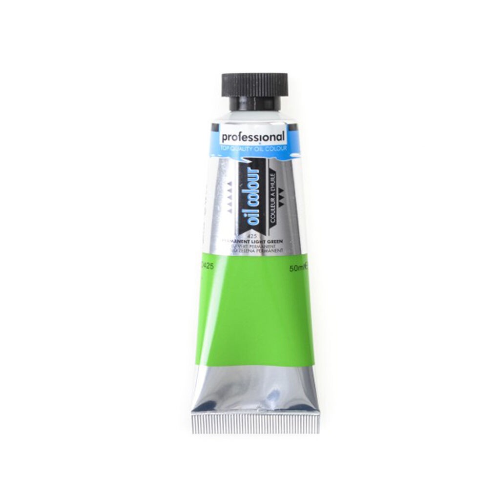 Professional Uljana boja permanent light green, 50ml