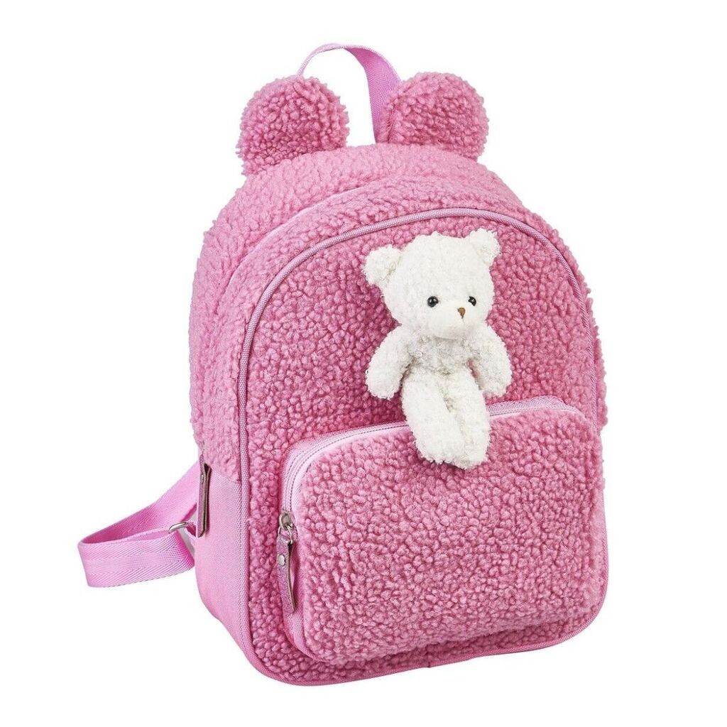Sj Gang Ranac za vrtić Soft Bear, Roze
