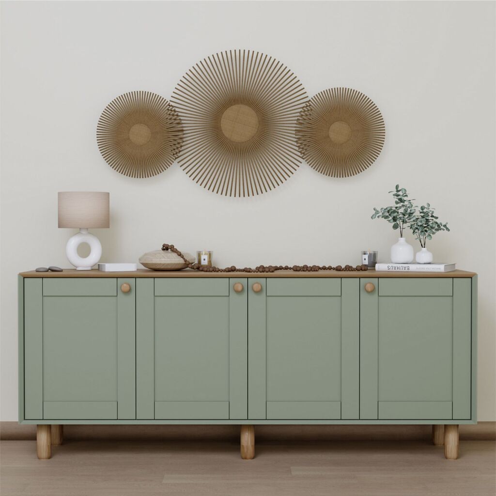 Hanah Home Konzolni sto Bohemian 1600-82, 180x75x40 cm, Maslina