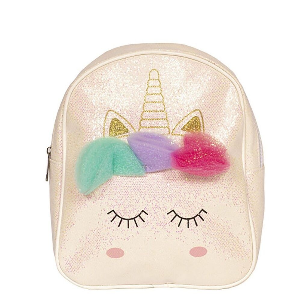 S Cool Ranac za vrtić Unicorn Glitter, Bež