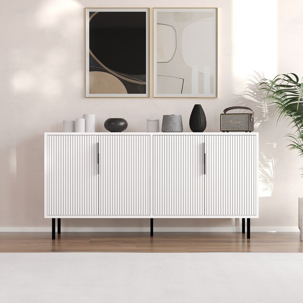 Hanah Home Konzolni sto Clara, 150x75x36 cm, Beli