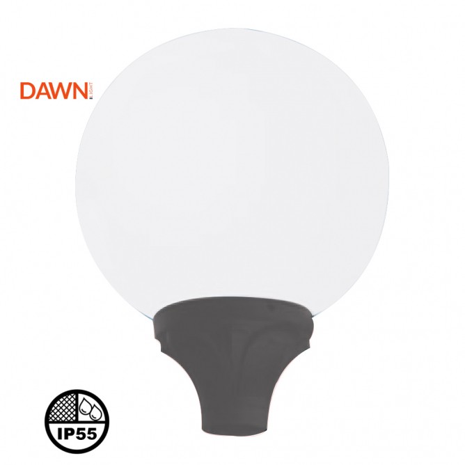 DAWN LED Ulična svetiljka Globe 400, 50W, Siva