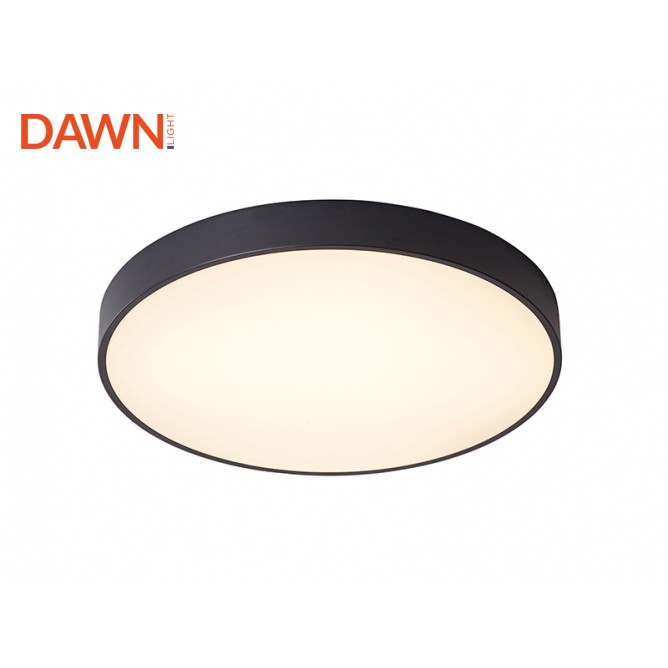 Plafonska svetiljka Vesta 350, 30W, 3000/4000K, Crna