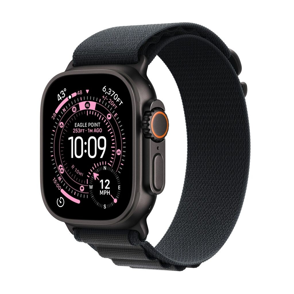 Apple Watch Ultra 3 Alpine Loop, GPS,Cellular, 49mm, S, Crni