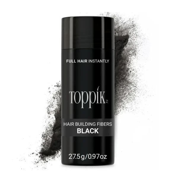 Toppik Keratinska vlakna, 27.5g, Crna boja