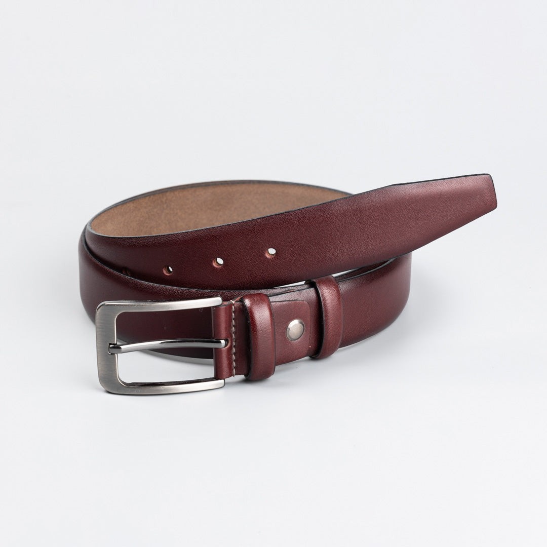 Duomos Muški kaiš, Kožni, 125 cm, Bordo