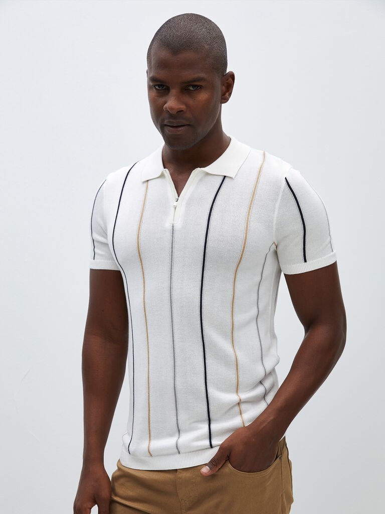 LC Waikiki Muški džemper S41265Z8-R9J, Svetlobež