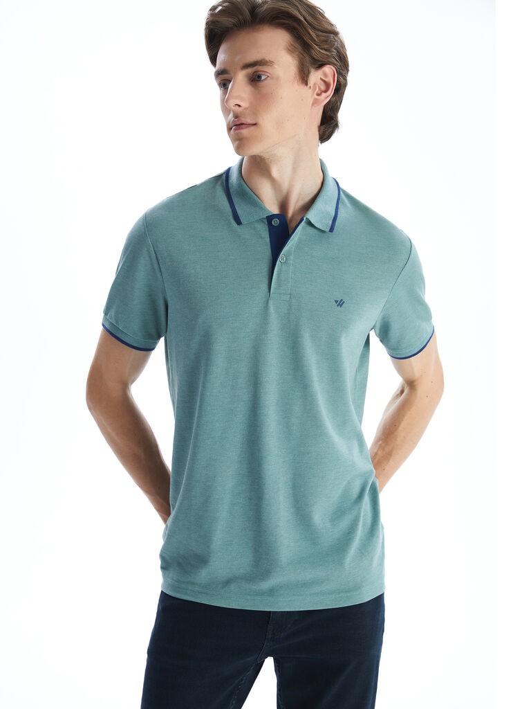 LC Waikiki Muška majica S52868Z8-E3P, Zeleni