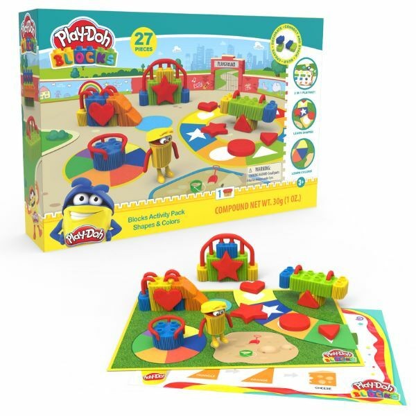 Bildo Kocke za decu sa plastelinom Igralište  3403, 27 komada