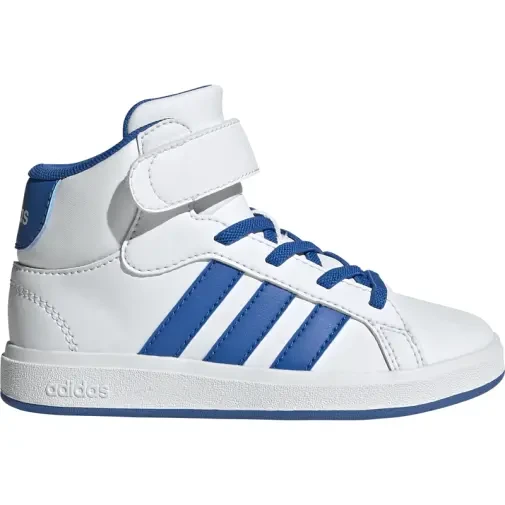 Adidas Patike za dečake Grand Court Mid Ftwwht/Broyal/Broyal, Bele