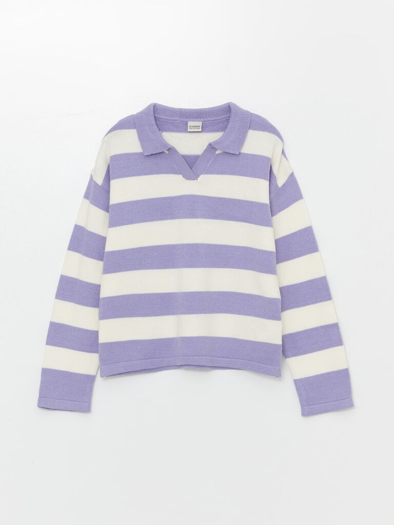 LC Waikiki Džemper za devojčice W4BB89Z4-LGK, Lavanda