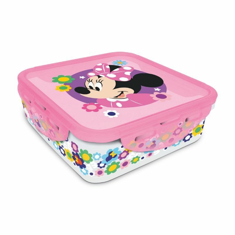 Kutija za užinu Minnie, 500ml, Roze