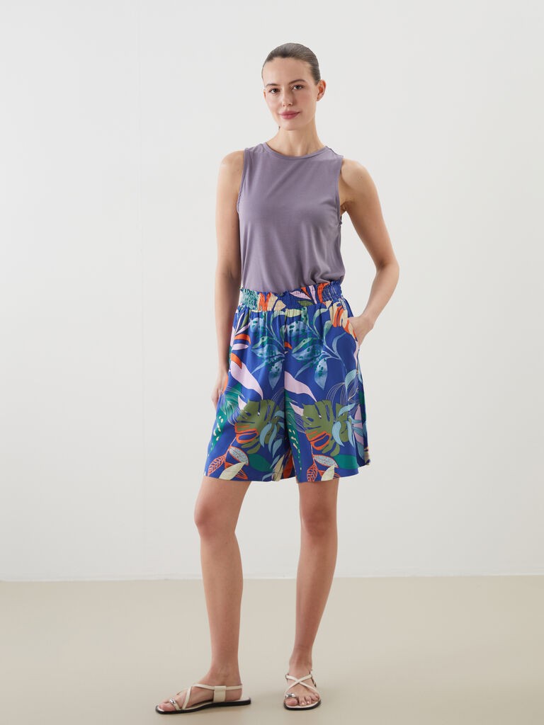 LC Waikiki Ženski šorts S5JU42Z8-LRR, Zeleni