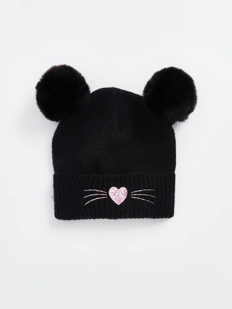 LC Waikiki Kapa za devojčice W4DO00Z4-HUC, Crni