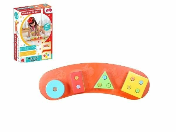Igračka za decu Geometrijski oblici FR55832, 27 delova, Šarena