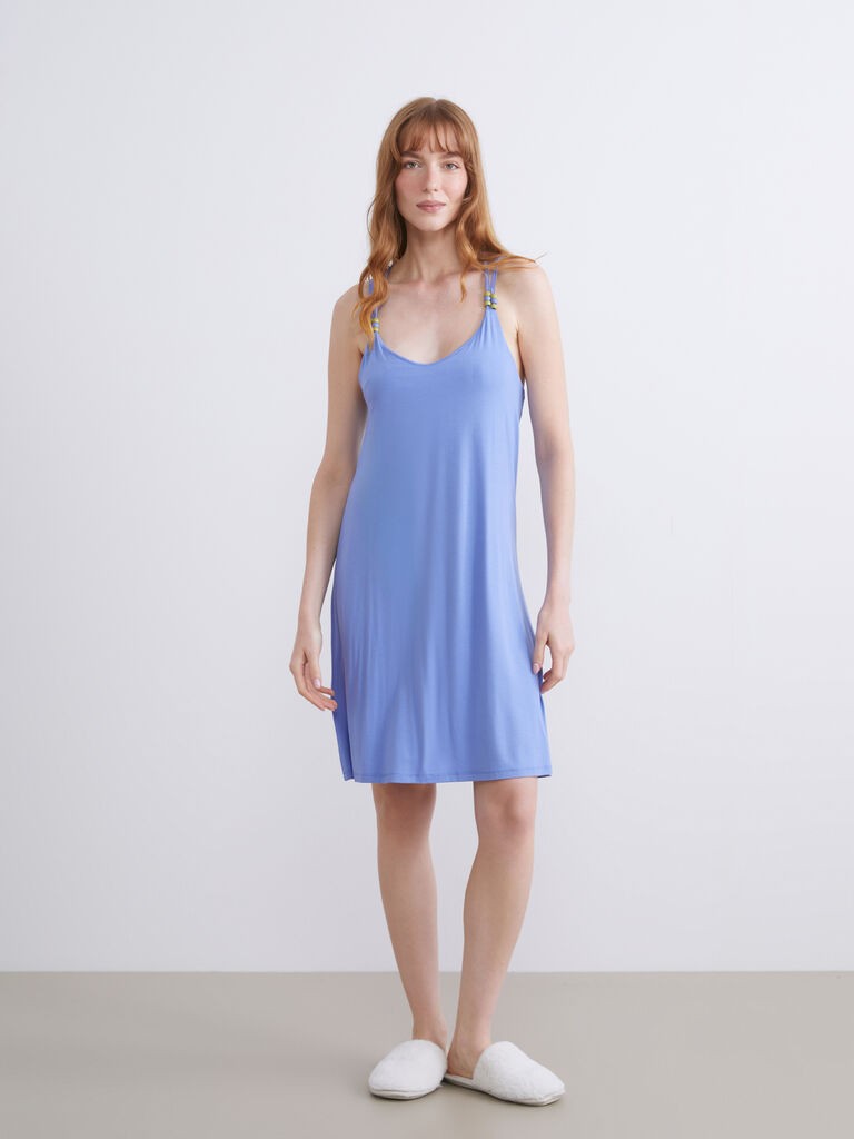 LC Waikiki Ženska spavaćica W55437Z8-KYN, Ljubičasta