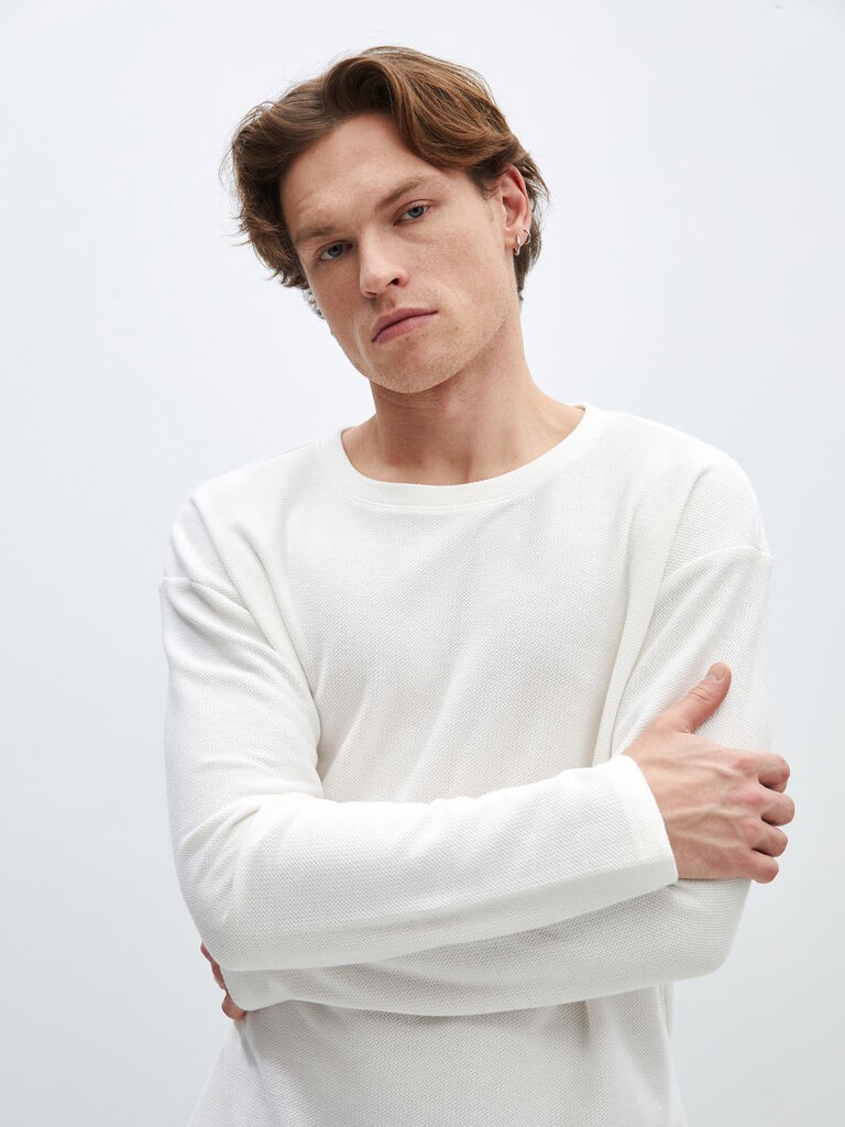 LC Waikiki Muška majica S41416Z8-RHG, Svetlobež