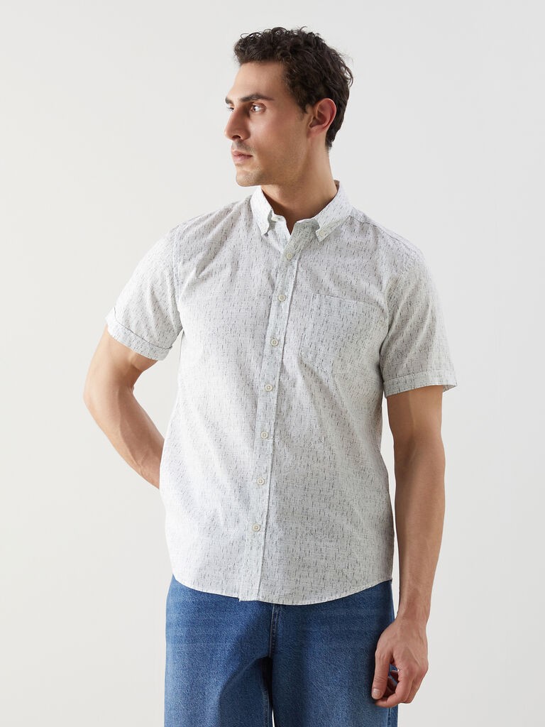 LC Waikiki Muška košulja S5FG07Z8-LRR, Zeleni