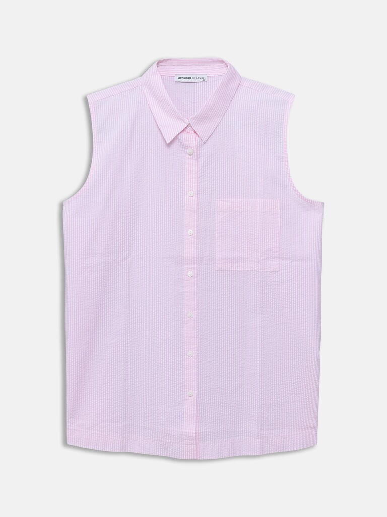 LC Waikiki Ženska majica S5HN02Z8-LHK, Roze