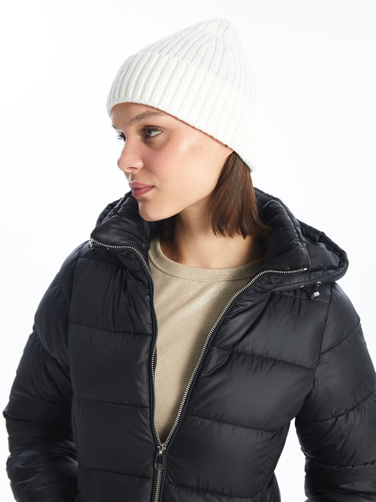 LC Waikiki Ženska kapa W4AT68Z8-D3W, Krem