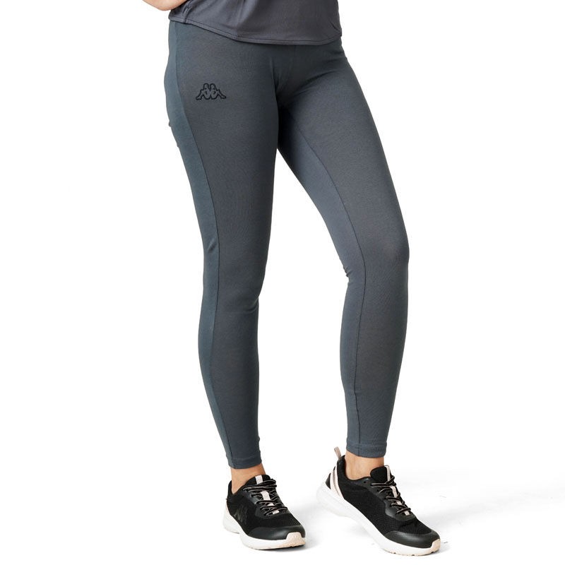 Kappa Ženske helanke Logo Zapri Skin, Tamnosive