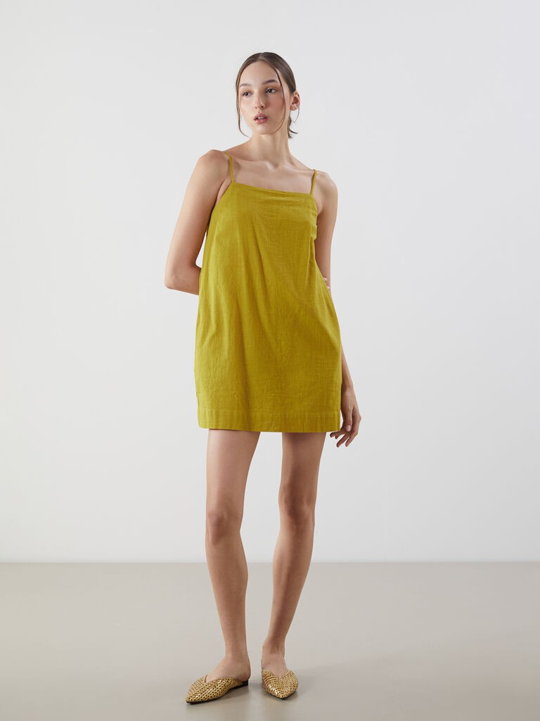 LC Waikiki Ženska haljina, S5J758Z8-GKE, Zelena