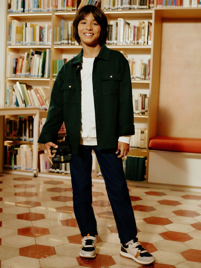 LC Waikiki Farmerke za dečake W41924Z4-309, Indigo