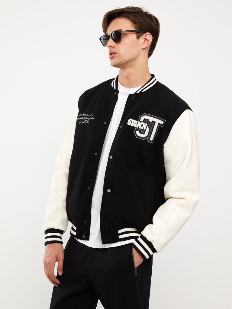 LC Waikiki Muška jakna, W30483Z8-CVL, Crna