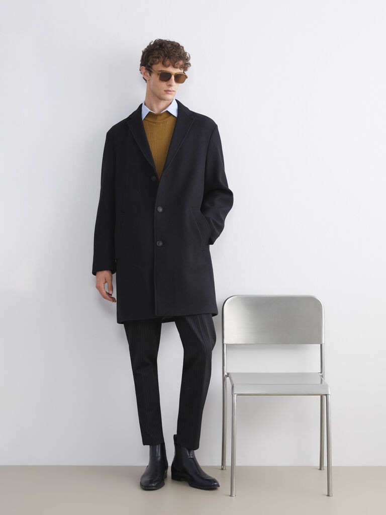 LC Waikiki Muška jakna W55604Z8-CVL, Crni