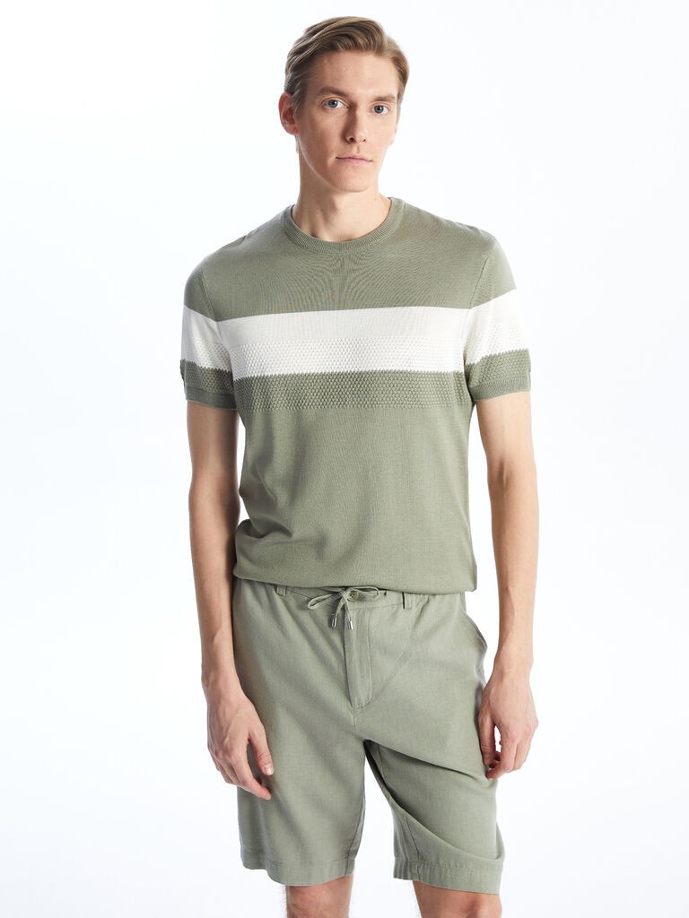 LC Waikiki Muški džemper S43744Z8-SXQ, Zeleni