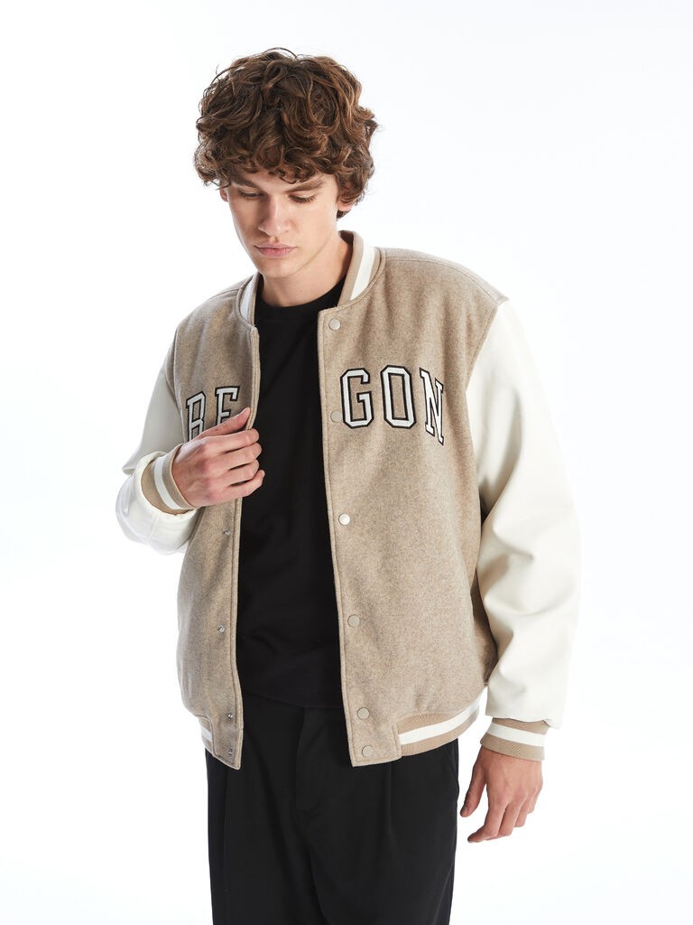 LC Waikiki Muška jakna, W4CQ63Z8-V41, Bež