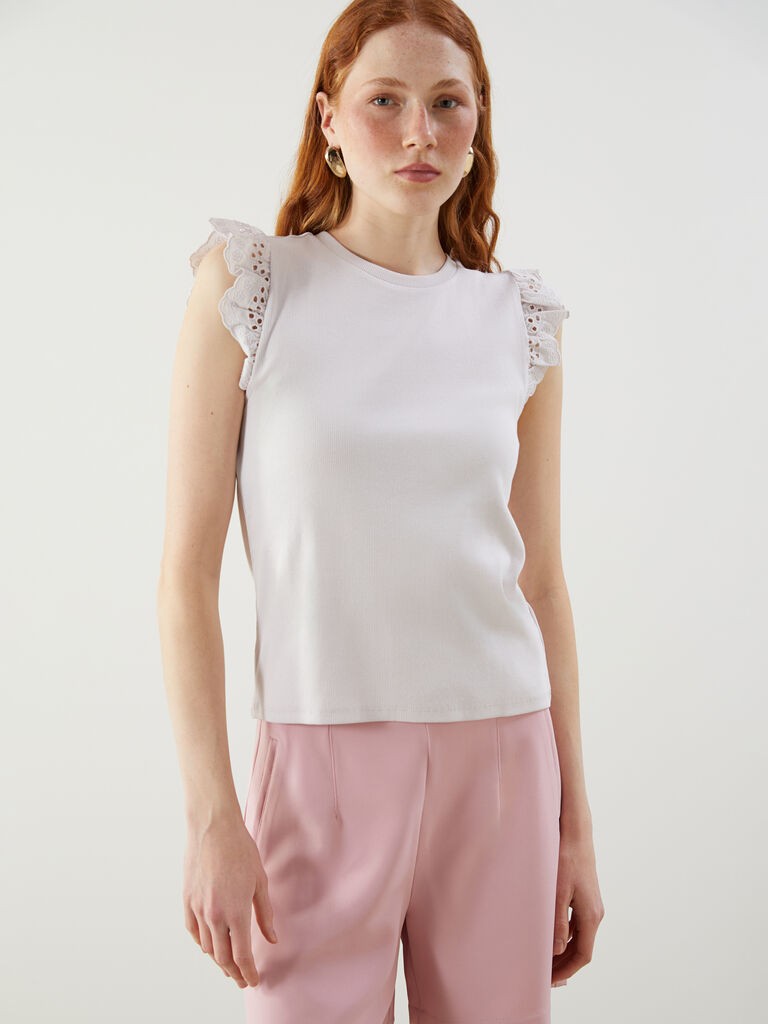 LC Waikiki Ženska Majica bez rukava S5EG30Z8-FZQ, Lila