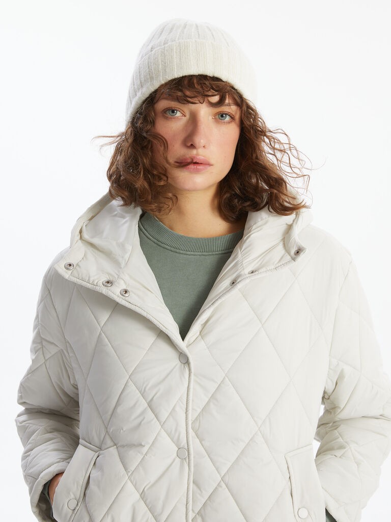 LC Waikiki Ženska kapa W4BM26Z8-CX8, Bela