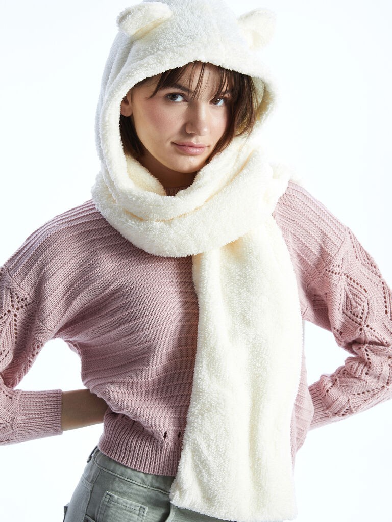 LC Waikiki Ženska kapa W4LP75Z8-FDU, Krem